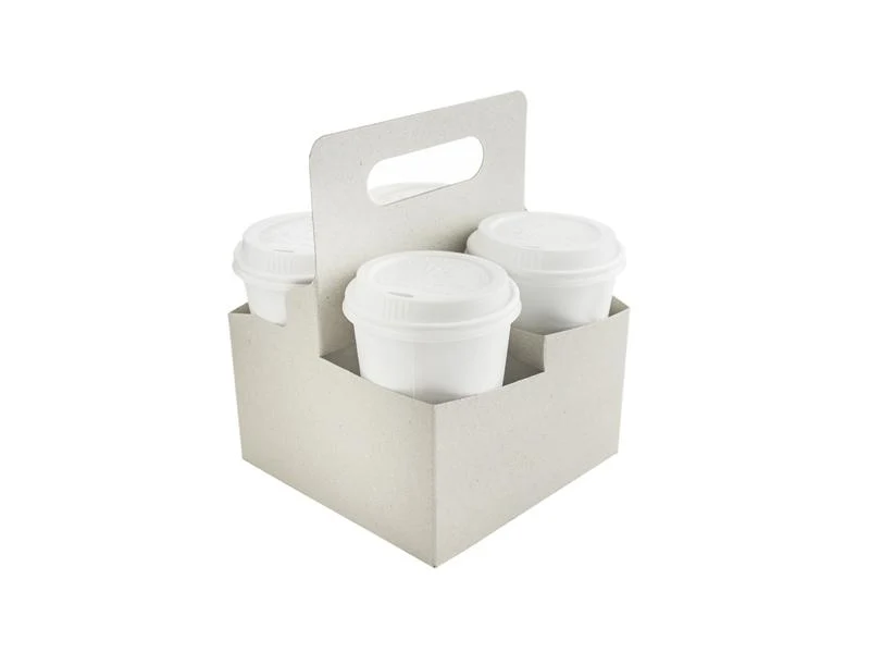 4 cup handled coffee cup carriers