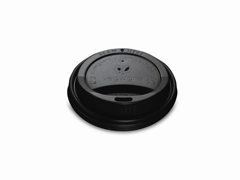 Small black hot cup lid - 79 Series