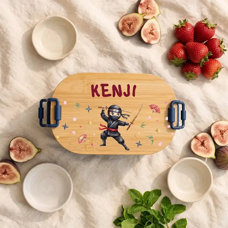 Brotdose Kinder personalisiert, Ninja