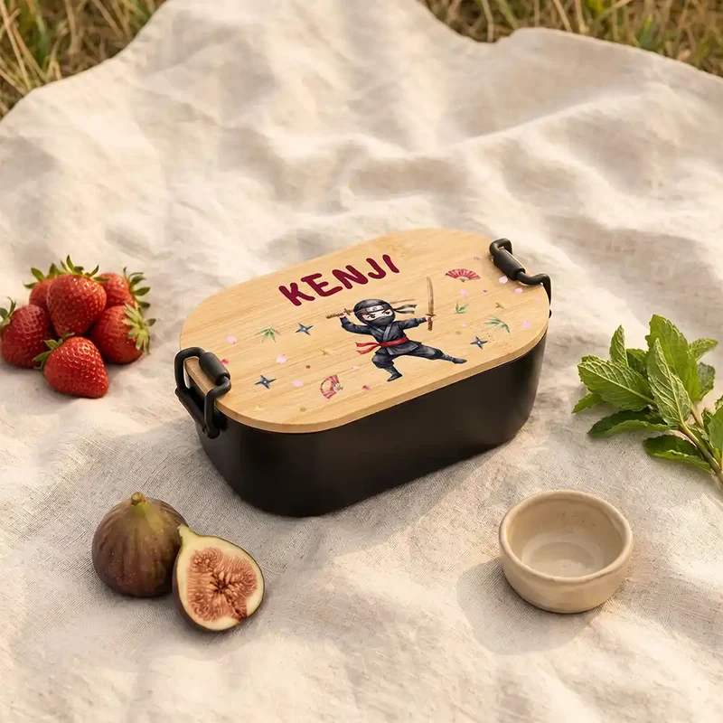 Brotdose Kinder personalisiert, Ninja