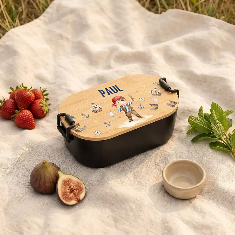 Brotdose Kinder personalisiert, Pirat