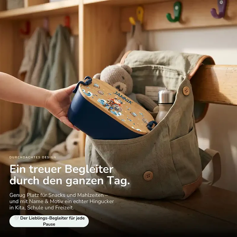 Brotdose Kinder personalisiert, Wikinger