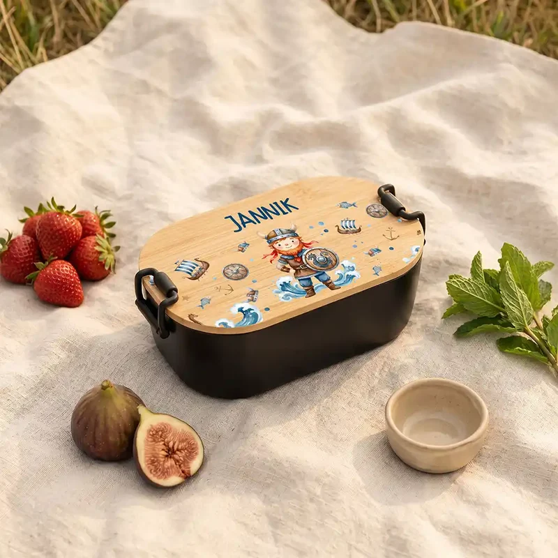 Brotdose Kinder personalisiert, Wikinger