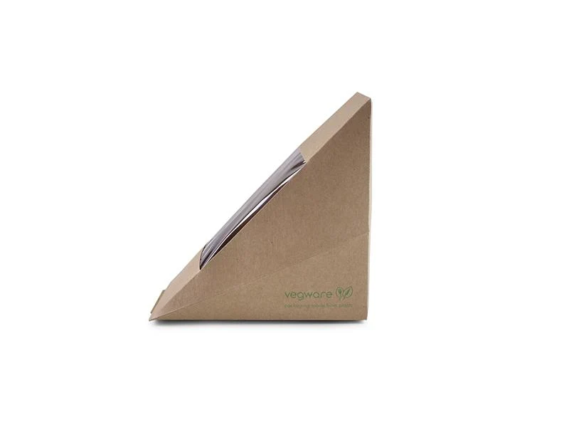 75mm deep fill sandwich wedge - kraft