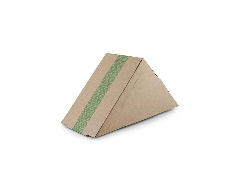 75mm deep fill sandwich wedge - kraft