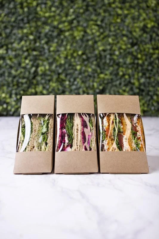 85mm triple sandwich wedge - kraft