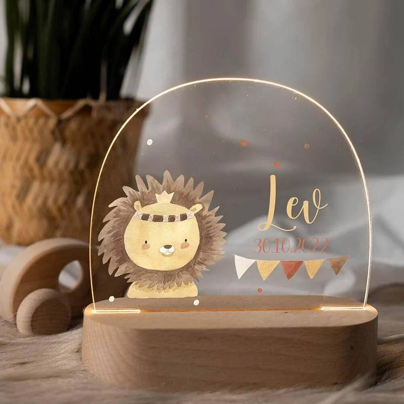 Geschenkset zur Geburt – Boho Löwe | Baby Geschenk