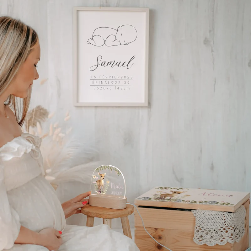 Geschenkset zur Geburt - Reh | Baby Geschenk