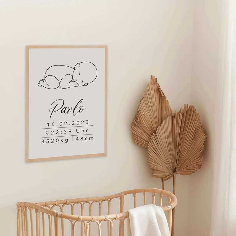 Geschenkset zur Geburt – Niedliche Waldtiere | Baby Geschenk
