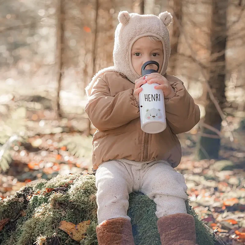 Trinkflasche Kinder Edelstahl - Baby Koala