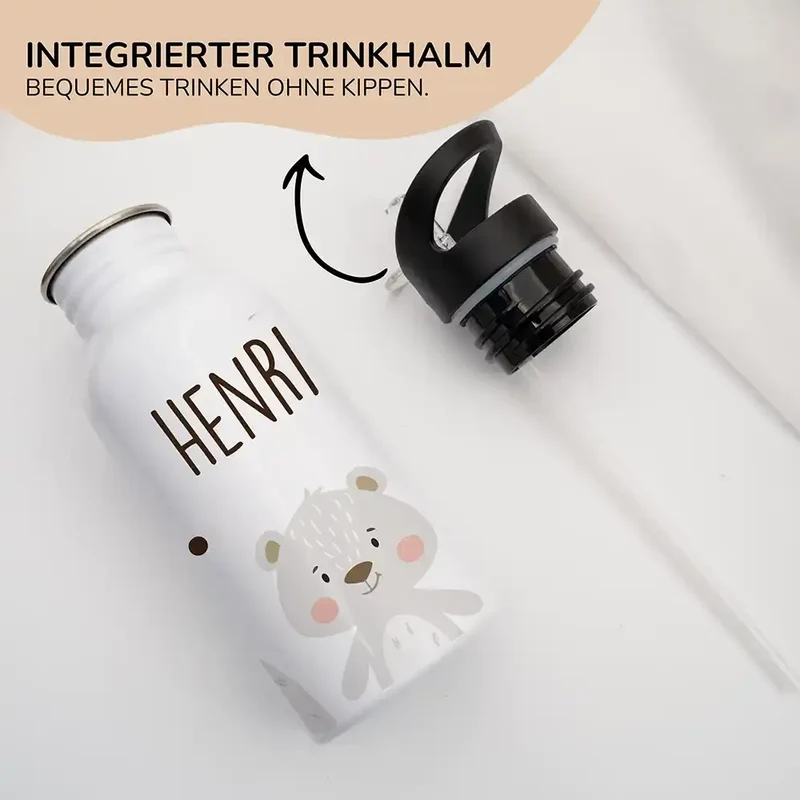Trinkflasche Kinder Edelstahl - Baby Koala