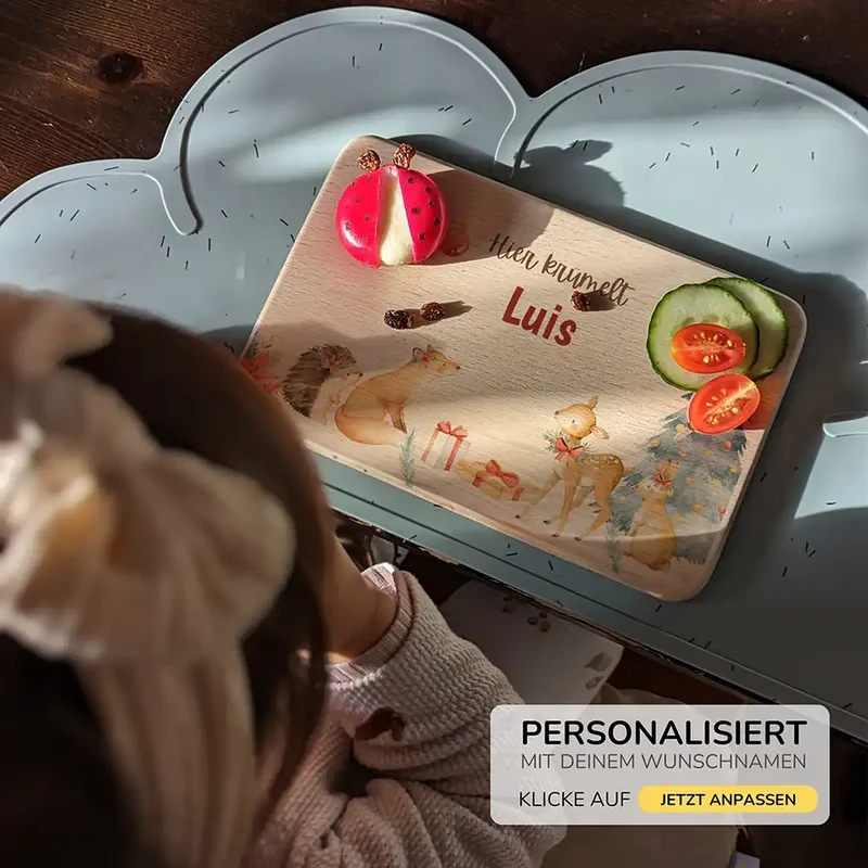 Frühstücksbrettchen Weihnachten - Weihnachtswunder