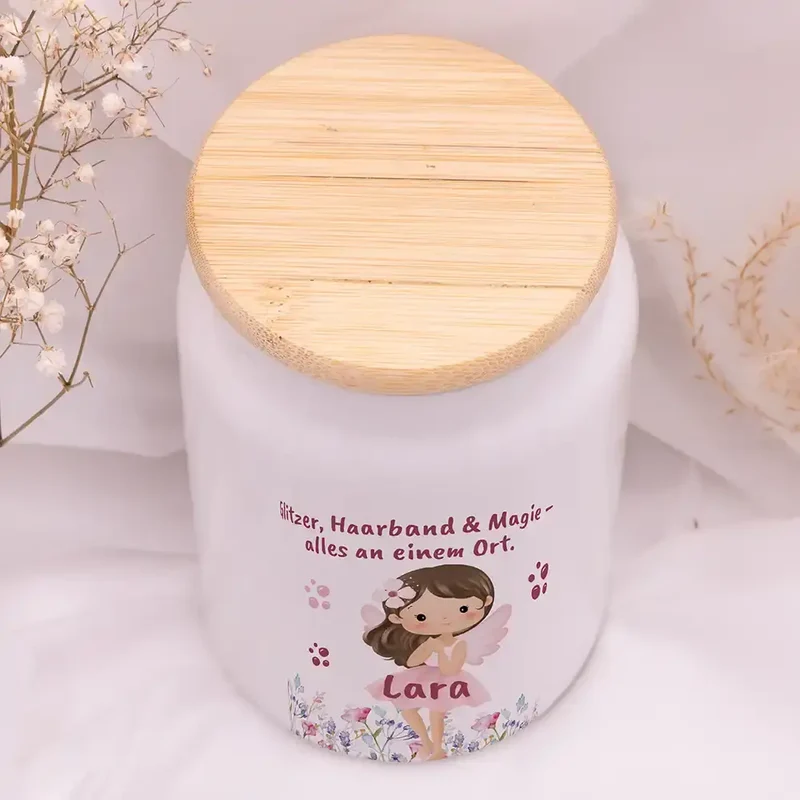 Personalisierbare Keksdose mit Name - Zauberfee