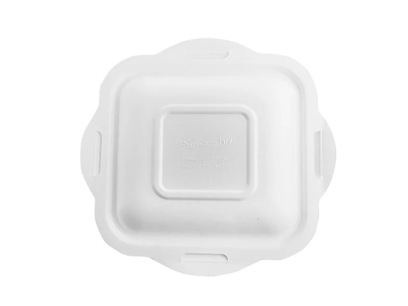 Bagasse hot lid - medium