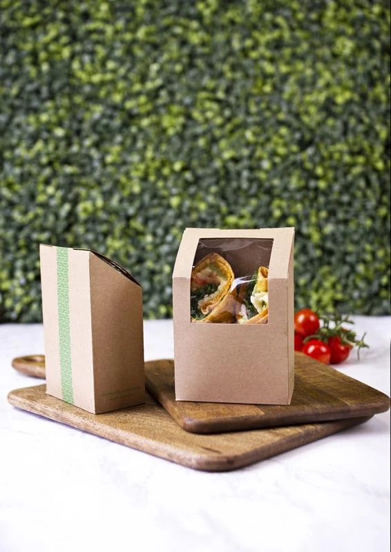 Tortilla /wrap box - kraft