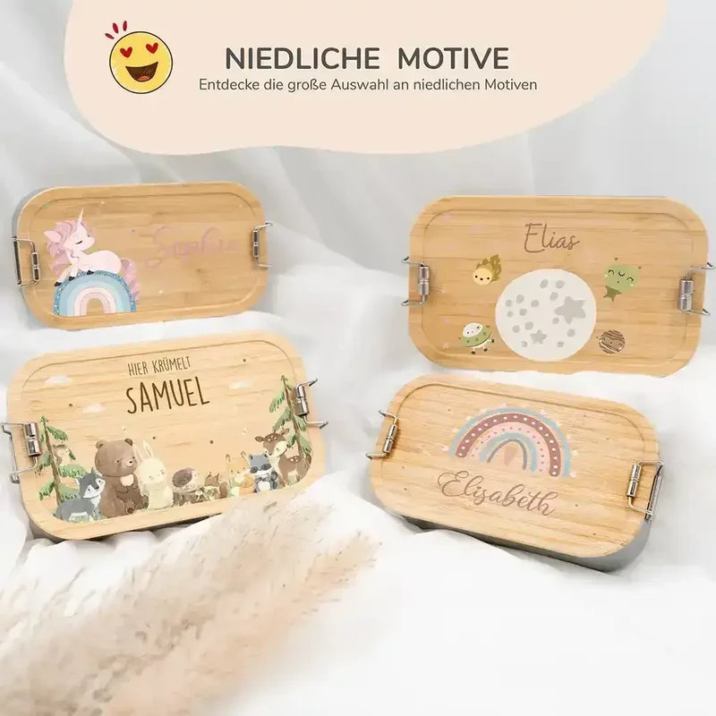 Brotdose personalisiert Weltall