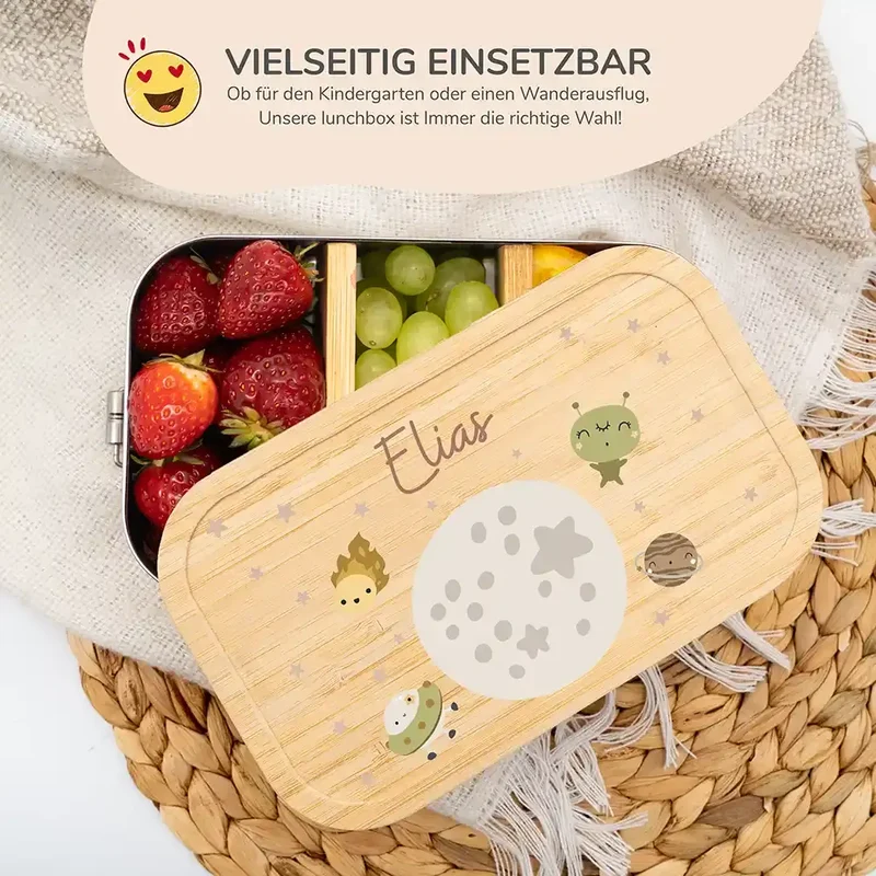 Brotdose personalisiert Weltall