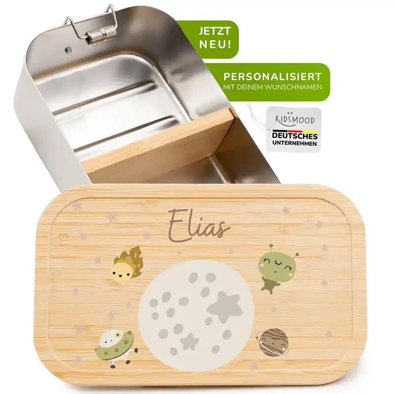 Brotdose personalisiert Weltall