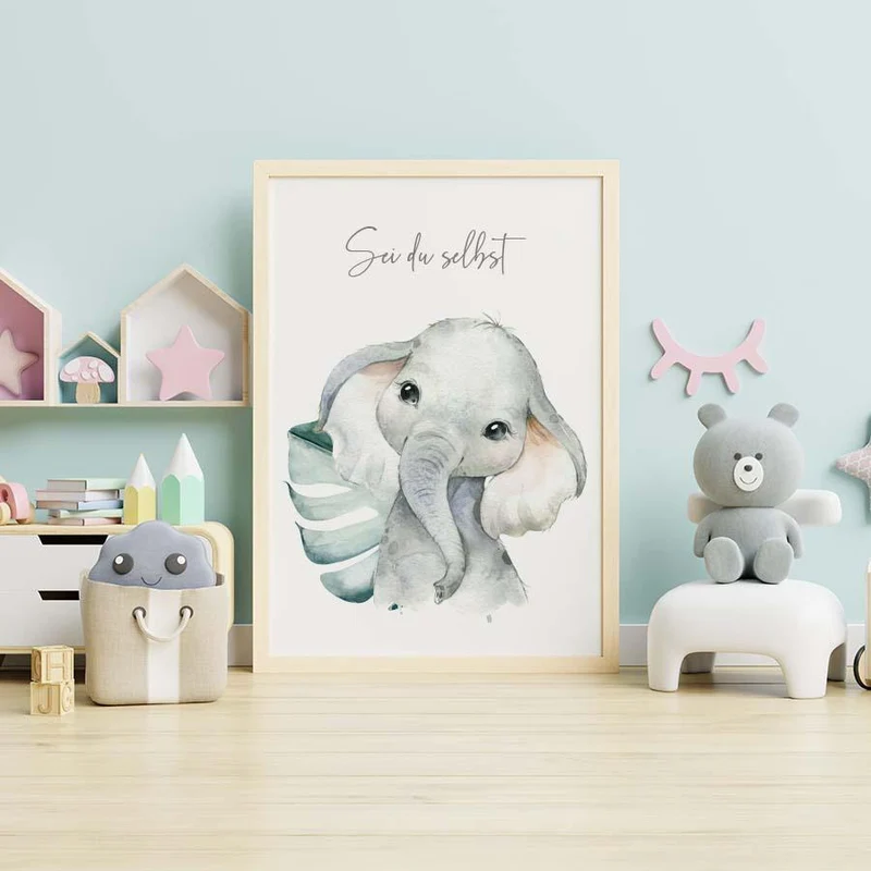 Poster sweet Elefant