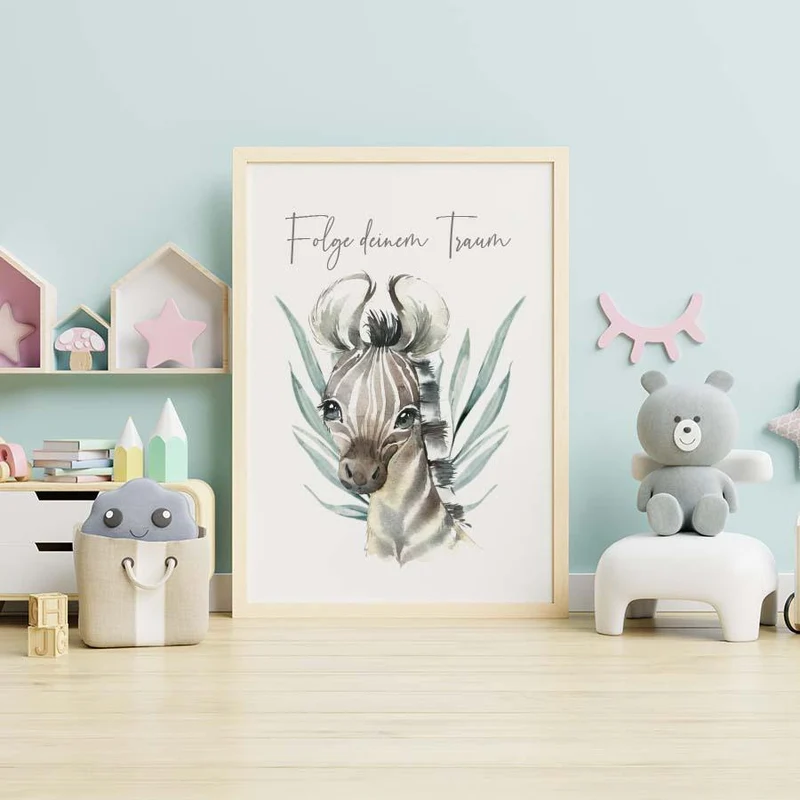 Poster sweet Zebra