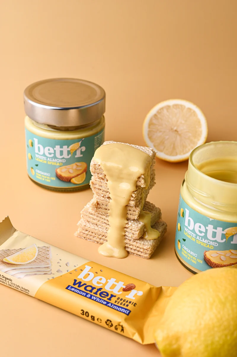 Bio Spread with Lemon and White Almond, Bett'r