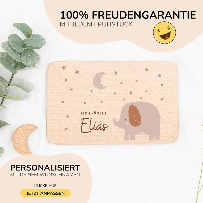 Frühstücksbrettchen Frühstücksbrettchen Elefant