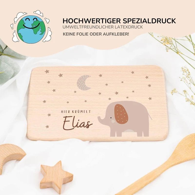 Frühstücksbrettchen Frühstücksbrettchen Elefant