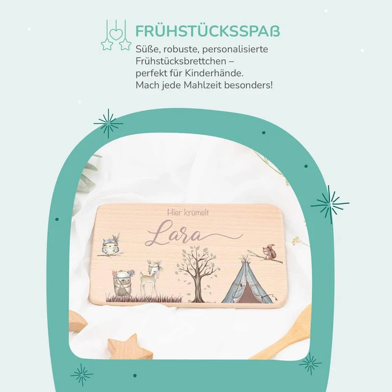 Frühstücksbrettchen Woodland