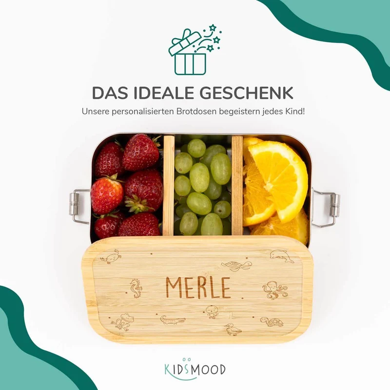 Brotdose Kinder personalisiert - Meer