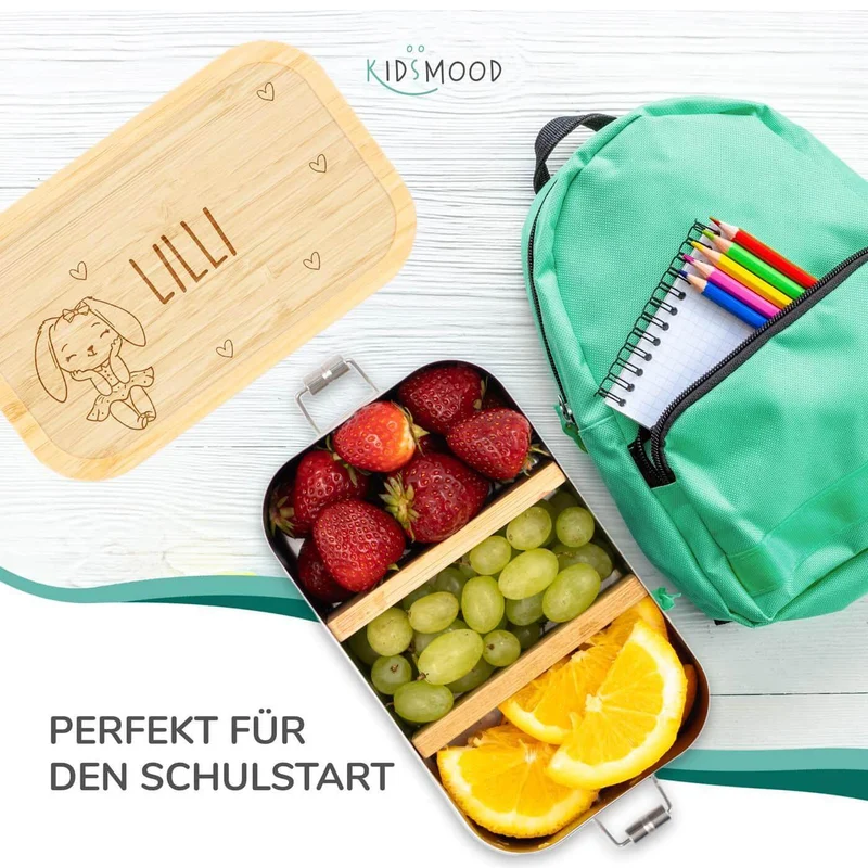 Brotdose personalisiert Häschen
