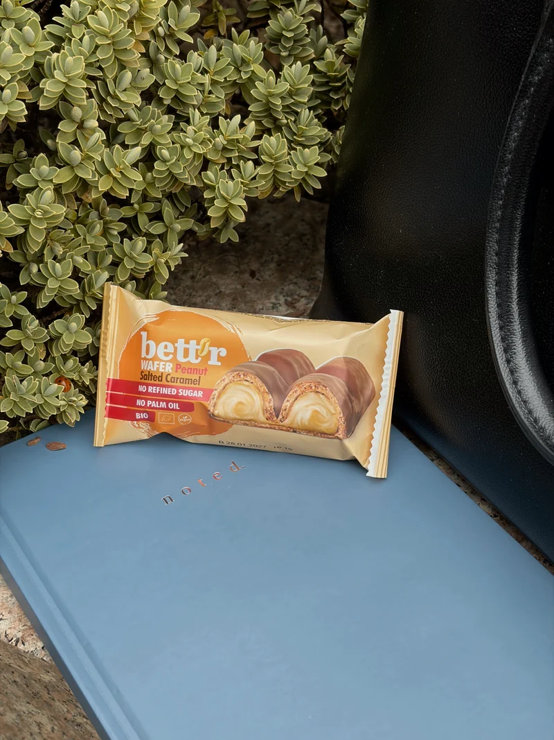 Bio Wafer Bar Peanut Salted Caramel, Bett'r