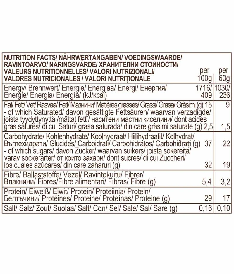 Bio Protein Chia & Spirulina Bar