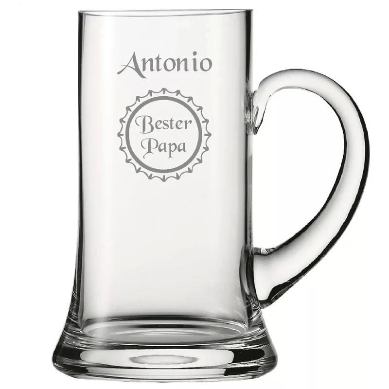 Bierseidel Franziskus 0,5 l mit Gravur