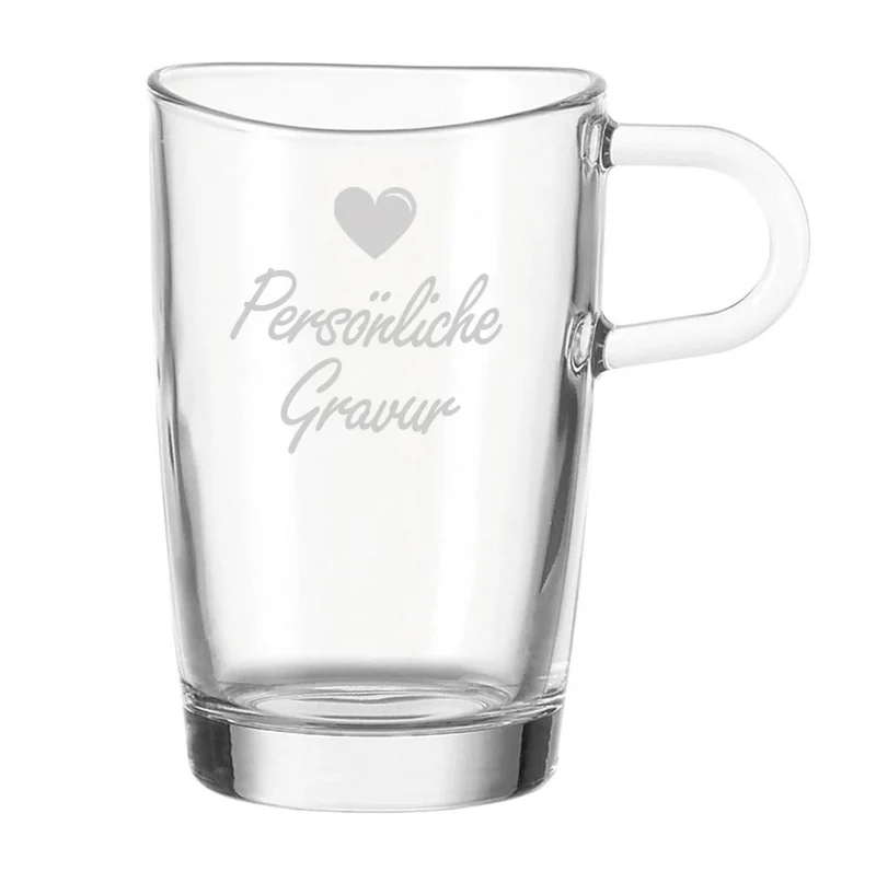 Leonardo Latte Macchiato Tasse LOOP 365 ml mit individueller Gravur