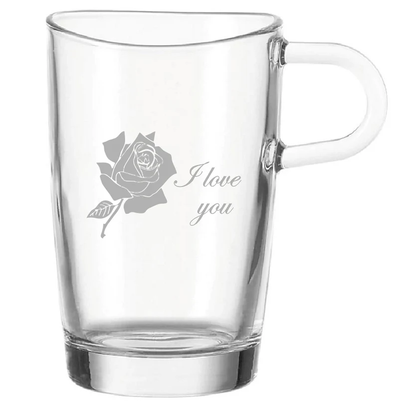 Leonardo Latte Macchiato Tasse LOOP 365 ml mit individueller Gravur