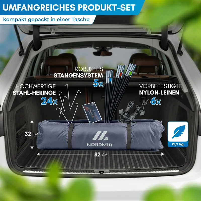 Tunnelzelt 6 Personen – Meekon
