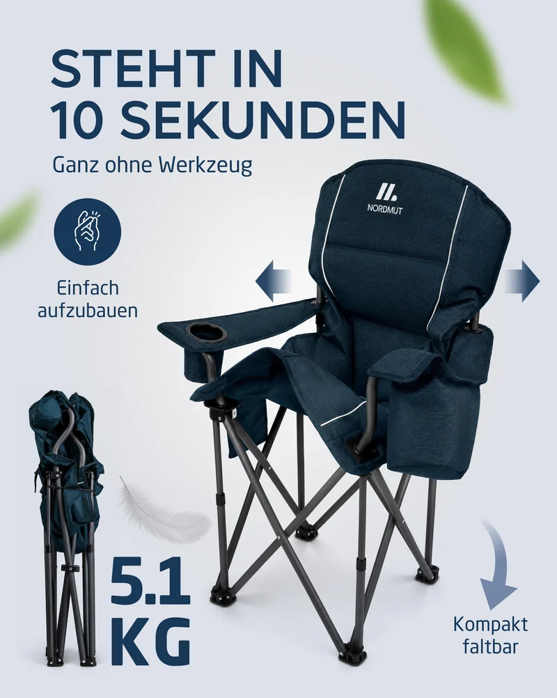 Campingstuhl XXL – Aavas
