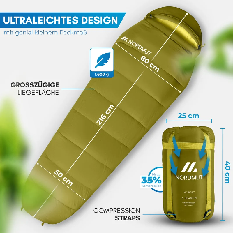 3-Jahreszeiten Schlafsack – Abisko