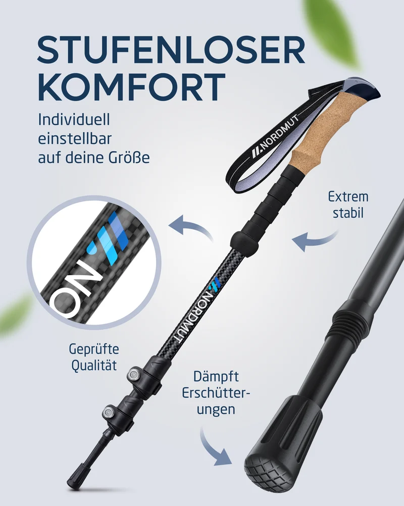 Teleskop Wanderstöcke – Kyrjka