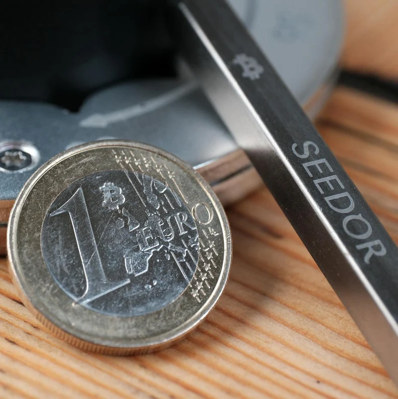 Bitcoin Schlagstempel (5er Set)