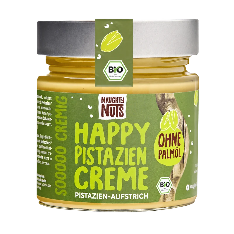 Bio Happy Pistachio Creme, Naughty Nuts