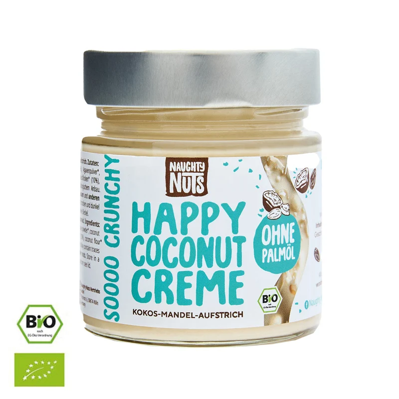 Bio Happy Coconut Creme, Naughty Nuts