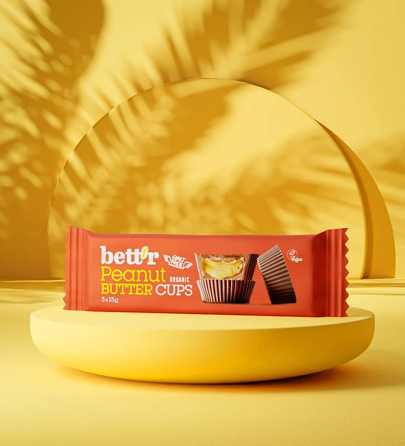 BIO Nut Butter Cups with Peanut Cream