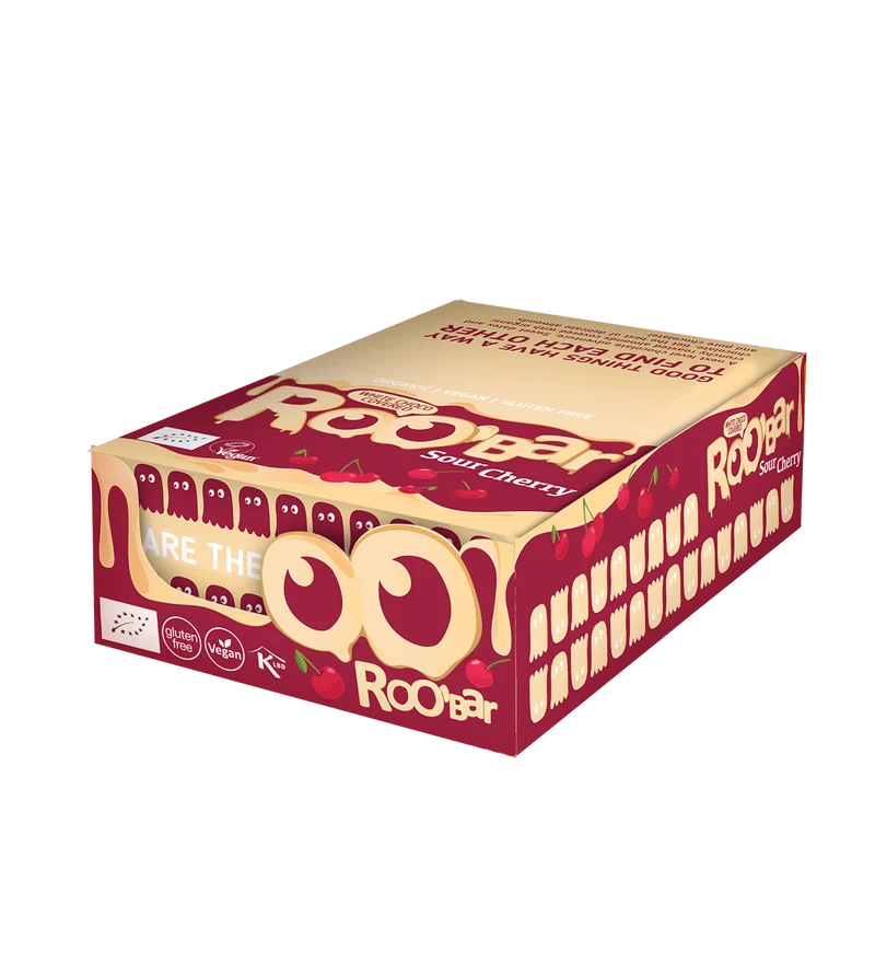 BIO White Chocolate Covered Sour Cherry Bar
