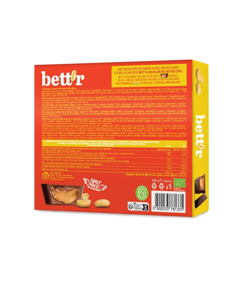 Bio Box of Peanut Nut Butter Cups
