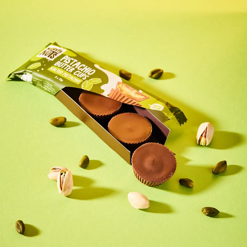 Bio Pistachio Butter Cups Salted Pistachio