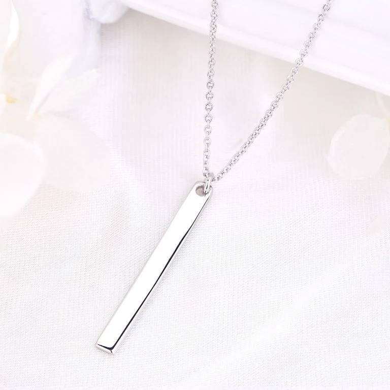 Personalisierte Halskette für Damen aus 925 Sterling Silber