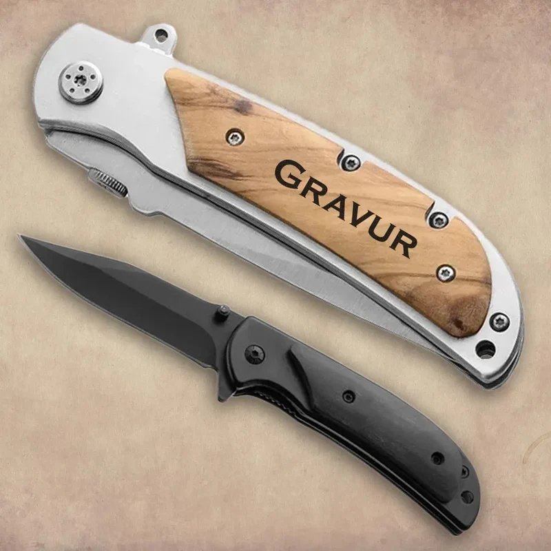Personalisiertes Jagdmesser Hunter auf Wunsch mit Gravur