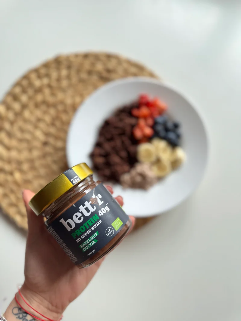 BIO Protein Spread with Hazelnut and Cocoa, No Added Sugar