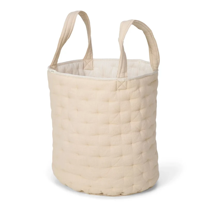 Großer Aufbewahrungskorb – Beige – Essentials